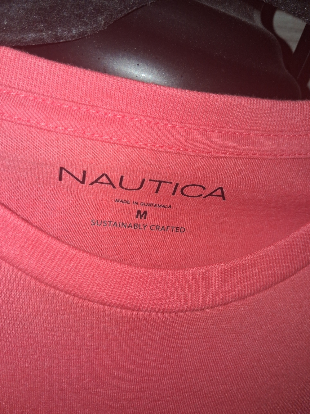 Nautica Coral Short Sleeve Crew Tee